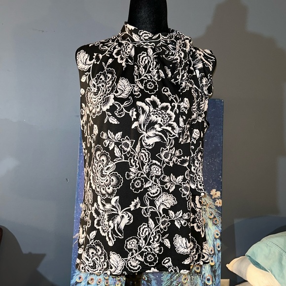 Tiffany & Gray Size PL Sleeveless Blouse - Picture 1 of 12